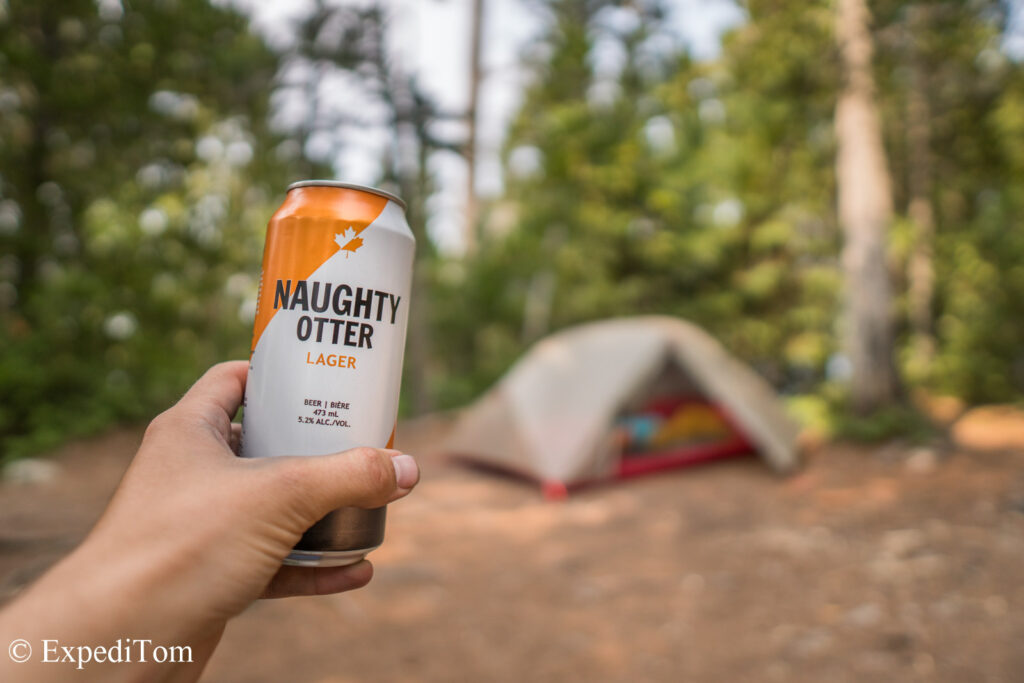 Camping in the woods Lake Superior Provincial Park Rewind 2018