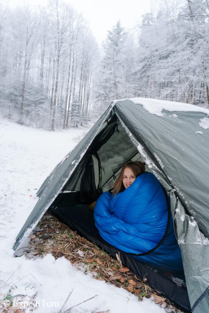 Wakey wakey, no eggs no bacy. White-Out conditions left a Winter wonderland