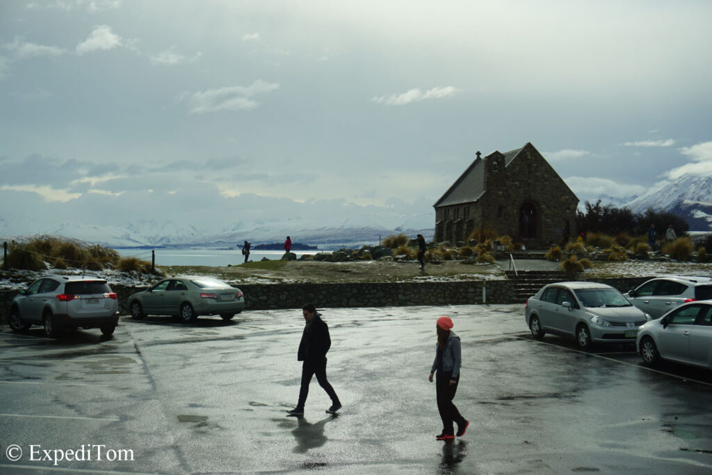 Back in 2015 the Church of the Good Shephard was not fenced.
