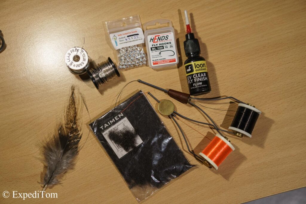Material for Fly Tying this jig nymph