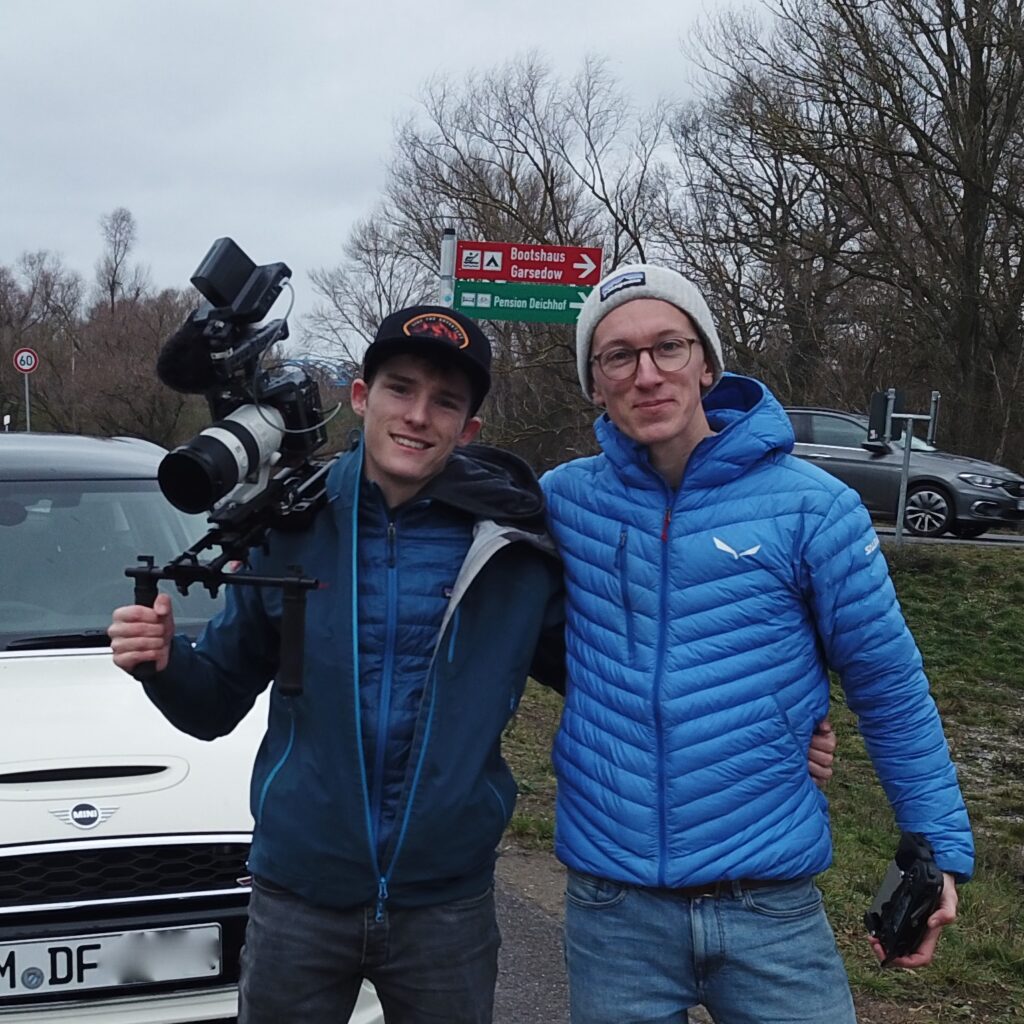 Jonas Steiner (l.) and Kristof Reuther (r.)