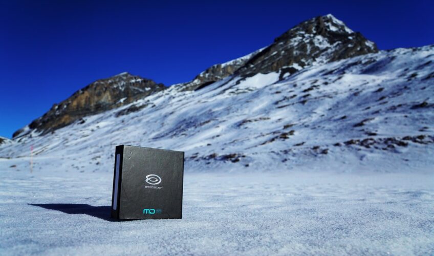 Arctic Silver in the Arctic cold