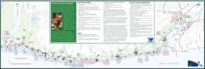 West Coast Trail map by Parks Canada: Nitinaht - Gordon River