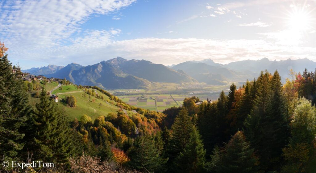 There are about 200-300 individuals in two herds living in Western Switzerland