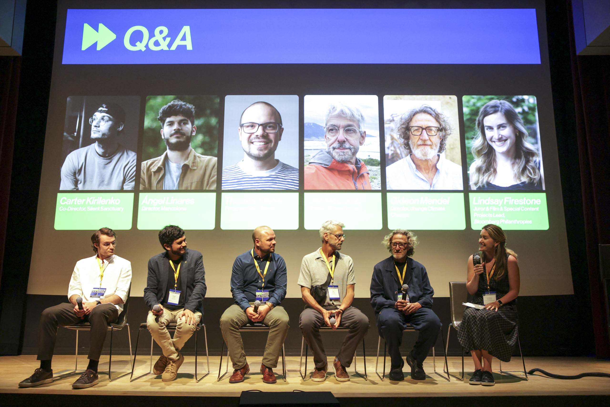 Q&A with the Finalists (image courtesy Jason Redmond - Bloomberg) Q&A with the Finalists (image courtesy Jason Redmond - Bloomberg)