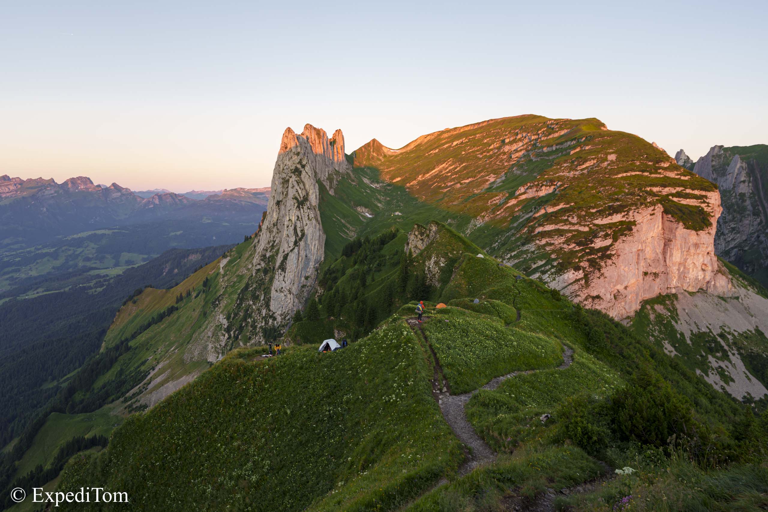 Sunrise at Saxer Lücke Sunrise at Saxer Lücke